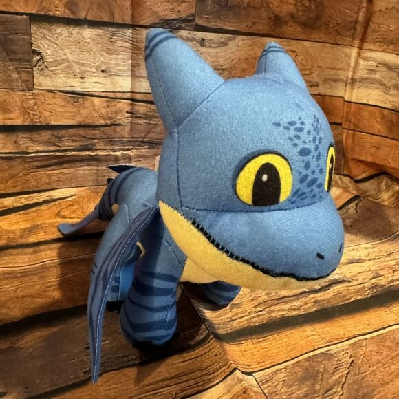 Dreamworks Dragons Rescue Riders Winger Blue Dragon Plush Toy Soft Cuddly - Picture 3 of 9